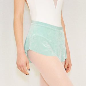 Bullet Pointe SAB pull-on ballet skirt in seafoam mint colour